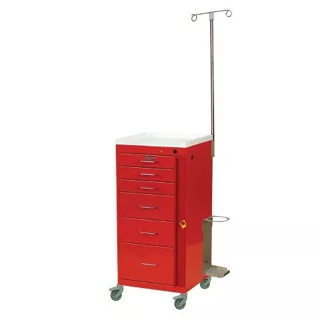 Harloff CART, CRASH MINI 6DRWR LOCKINGRED - M-1109913-3112 | Each