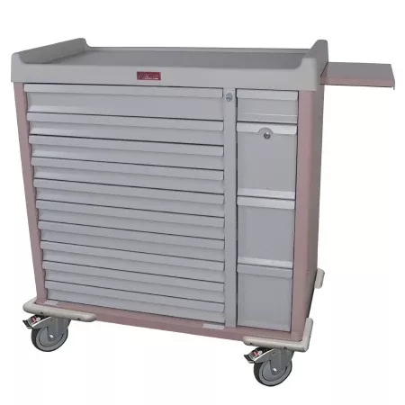 Harloff CART, MEDICATION STD HEIGHT DUAL COLUMN W/LOCK DARK BLU - M-1113975-1145 | Each