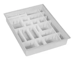 Harloff Drawer Divider Tray Mini Line Medical Carts - M-636064-4002 | Each
