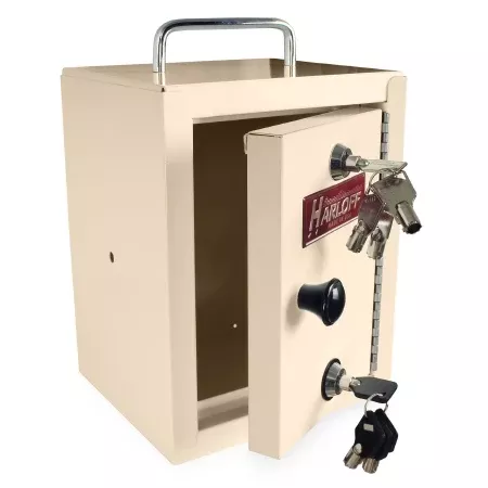 Harloff Narcotic Cabinet Wall Mount Heavy Duty 20 Gauge Steel Double Lock - M-1019176-1912 | Each