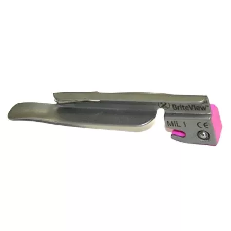 Hartwell Medical Laryngoscope Blade BriteView Miller Size 1 Infant - M-1171901-2104 | Box of 10