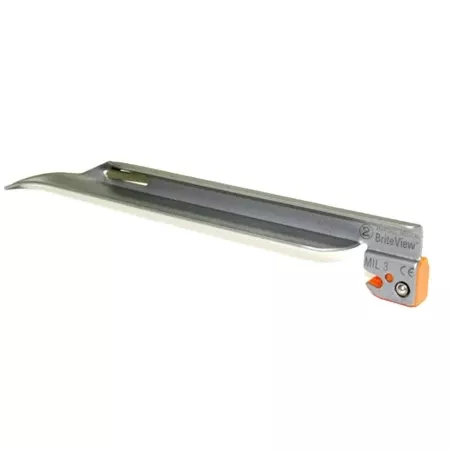 Hartwell Medical Laryngoscope Blade BriteView Miller Size 3 Medium Adult - M-1171903-1921 | Box of 10