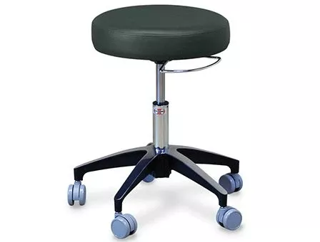 Hausmann Industries Air Lift Stool 5 Casters Black - M-1050636-2642 | Each