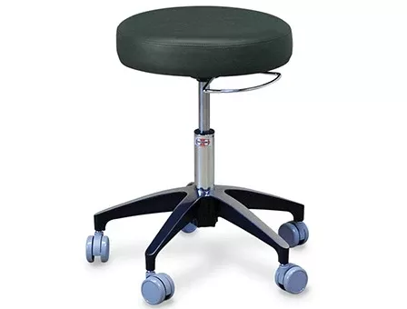 Hausmann Industries Air Lift Stool 5 Casters Deep Wine - M-1052550-1076 | Each