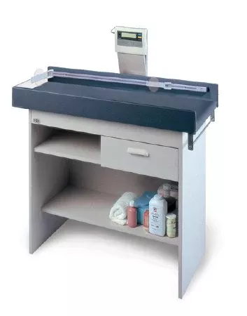Hausmann Industries Pediatric Exam Table with Scale Econo-Line 4941 Series Fixed Height 40 lbs. Weight Capacity - M-735083-3607 | Each