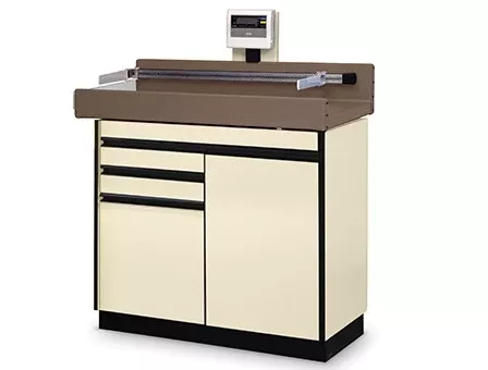 Hausmann Industries Pediatric Treatment Table with Scale 4945 Series Fixed Height 40 lbs. Weight Capacity - M-1074105-1725 | Each