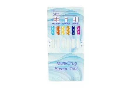 Healgen Scientific Ltd Drugs of Abuse Test 7-Drug Panel AMP, BZO, COC, mAMP/MET, OPI2000, OXY, THC Urine Sample 25 Tests - M-1060703-3673 | Box of 1