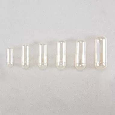 Health Care Logistics Gelcaps Empty Size 2 Transparent 1000/Pk