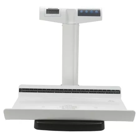 Health O Meter Baby Scale Health O Meter Digital LCD Display 23 kg Capacity White AC Adapter / Battery Operated - M-1100347-1329 | Each