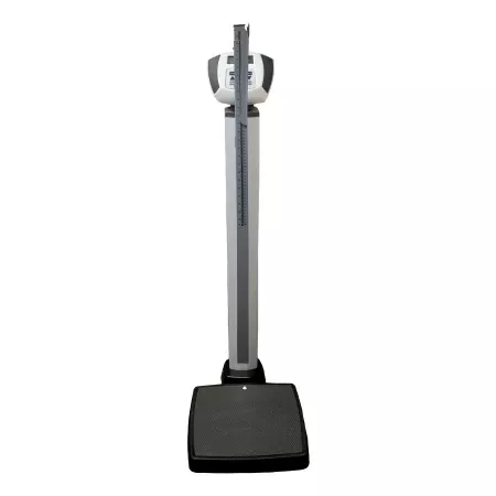 Health O Meter Column Scale with Height Rod Health O Meter Digital Display 272 kg Capacity Gray AC Operation - M-1142071-4347 | Each