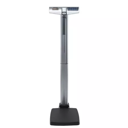 Health O Meter Column Scale with Height Rod Health O Meter LCD Digital Display 250 kg Weight Capacity Black Battery Operated - M-1147765-2593 | Each