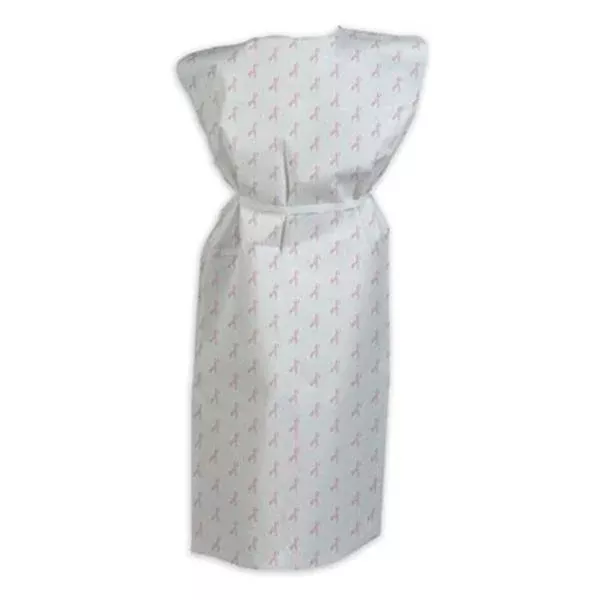 Henry ScheinGown Exam HSI 30 in x 42 in Pink Ribbon 50/Ca