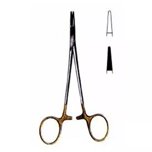 Henry ScheinHolder Needle Halsey Henry Schein 5" Tungsten Carbide Ea