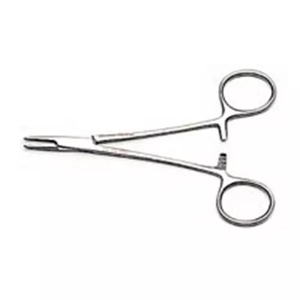 Henry ScheinHSI Needle Holder Baumgartner Stainless Steel 5.25 in Ea