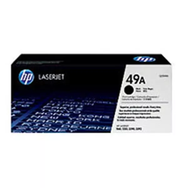 Hewlett PackardHP 49A Black Original Toner Cartridge (Q5949A) Ea