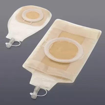 Hollister Wound Drainage Pouch NonSterile FlexWear Skin Flat Barrier - M-247749-2702 | Box of 10