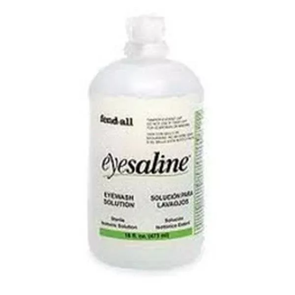 Honeywell Safety Products USA EyeSaline Emergency Eyewash 16oz Opth Solution Strl Btl 12/Ca