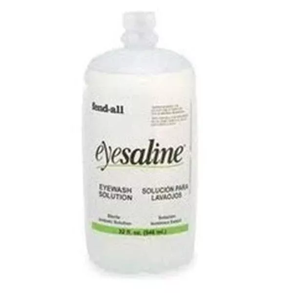 Honeywell Safety Products USA EyeSaline Emergency Eyewash 32oz Opth Solution Strl Btl 12/Ca