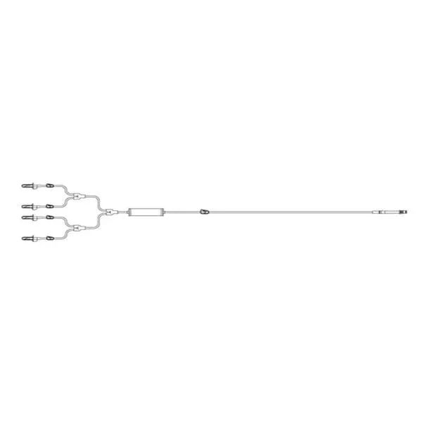 Hospira Worldwide Irrigation Set 3 Y-Connectors Ld 4Pn 245mL 85 10/Ca