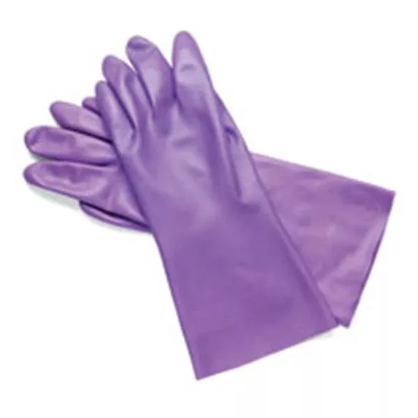 Hu-Friedy (Hufriedy) Gloves Utility IMS PF Nitrile LF Md 8 Lilac Reusable 3Pair/Pk