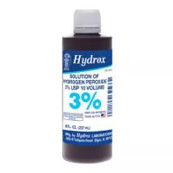 Hydrox Labs Hydrogen Peroxide 3% 4oz/Bt24 Bottle/Case