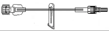 Icu Medical IV Extension Set Needleless 6" Female Luer Lock Adapter 50/Ca