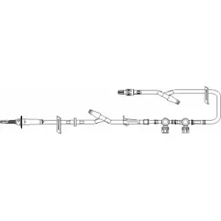 Icu Medical IV Tubing Rotating Luer 120" 25/Ca