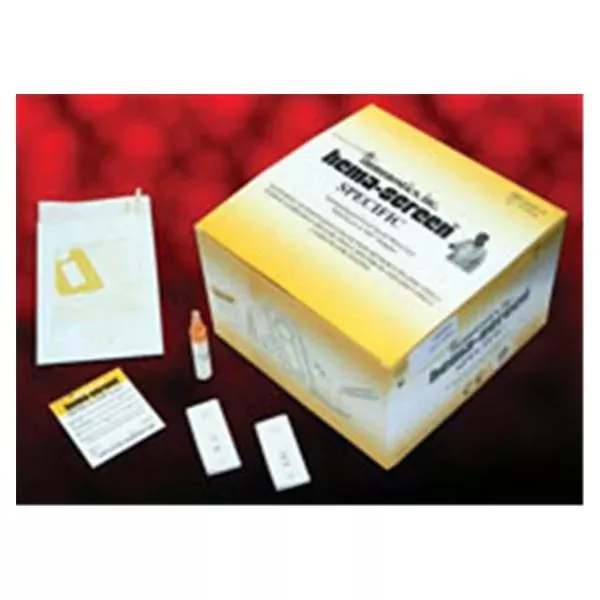 ImmunosticsHema-Screen FOB: Fecal Occult Blood Test Kit W/ Acces 25ct 25/Bx