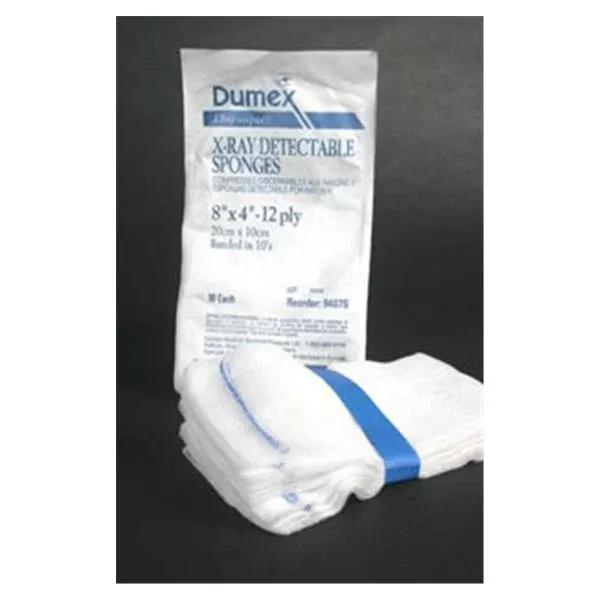 Integra LifeSciencesDressing Gauze Dupaque Cotton 4x4" 16 Ply X-Ray Detectable 128x10