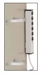 Intermetro Industries Cart Medical Grade Outlet Strip Outlet For Basix Plus and Basix Cart - M-1048450-3208 | Each
