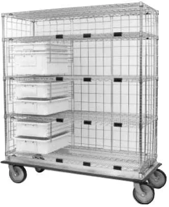 Intermetro Industries Exchange Cart ECM-C Series Chrome Plated Steel - M-579241-4765 | Each