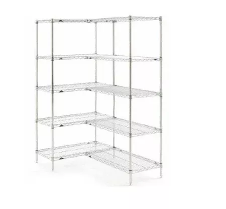 Intermetro Industries Shelving Starter Unit Super Erecta Brite 4 Shelves 18 X 24 X 63 Inch - M-1064810-1738 | Each