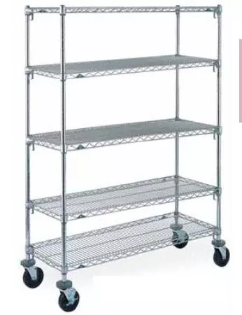 Intermetro Industries Utility Cart Super Adjustable 2 20 X 60 X 68 Inch - M-711576-2602 | Each