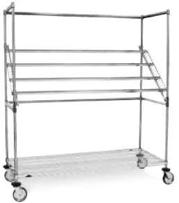 Intermetro Industries Wrap Rack Super Erecta Chrome Plated Steel 40 X 24 X 68 Inch - M-534011-3826 | Each