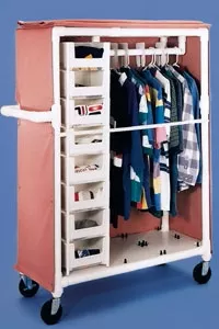 IPU Laundry Cart 54.5 W X 64.5 H X 20 D Inch - M-736128-3010 | Each