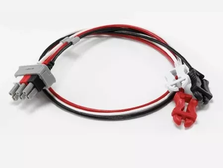 Ivy Biomedical ECG Leadwire 24 Inch, Red, White, Black, Metal, 3-Leads, AHA Color Code For Model 3000 Patient Monitor - M-1017350-3231 | Each