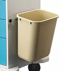 Lakeside Manufacturing Cart Waste Container For Medical Cart LAB-1 Accessory Bar - M-973086-3114 | Each
