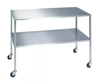 Lakeside Manufacturing Instrument Table 20 X 34 X 48 Inch 304 Stainless Steel / 18 Gauge 1 Shelf - M-887889-1932 | Each
