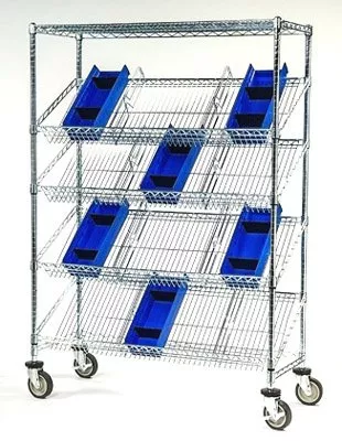 Lakeside Manufacturing Suture Cart Chrome 24 X 48 X 60 Inch - M-850132-3158 | Each