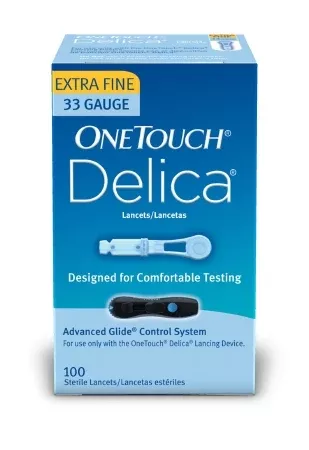 LifeScan Lancet OneTouch Incision Device Needle 33 Gauge - M-722178-2734 | Case of 2400