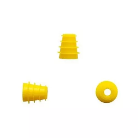 Maico Diagnostics Flanged Eartip Sanibel 5 to 8mm, Yellow For Ero-Scan, EasyTymp, MB 11 BERAphone and MB 11 Classic - M-981516-4116 | Box of 100