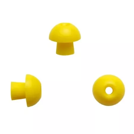 Maico Diagnostics Mushroom Eartip Sanibel 12mm, Yellow For Ero-Scan, EasyTymp - M-1052131-1102 | Pack of 25