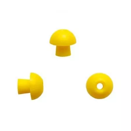 Maico Diagnostics Mushroom Eartip Sanibel 12mm, Yellow For Ero-Scan, EasyTymp - M-981524-1182 | Box of 100