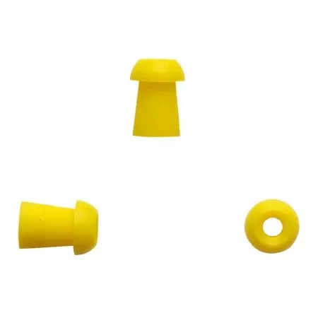 Maico Diagnostics Mushroom Eartip Sanibel 8mm, Yellow For Ero-Scan, EasyTymp - M-1052127-4751 | Pack of 25