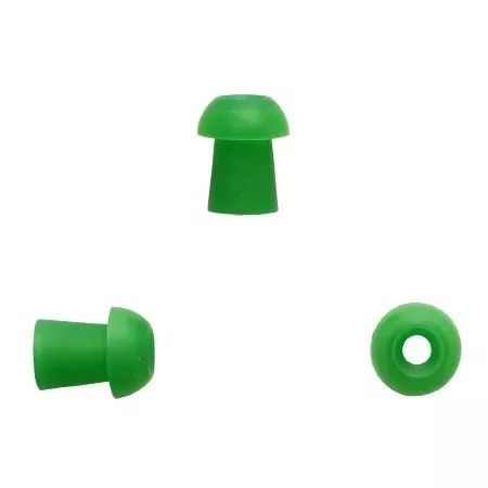 Maico Diagnostics Mushroom Eartip Sanibel 9mm, Green For Ero-Scan, EasyTymp - M-981519-3129 | Box of 100