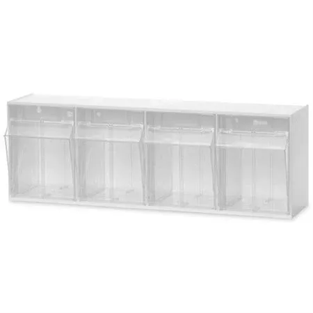 Market Lab Inc BIN UNIT, ORGANIZER MULTI-TILTPLAS CLR (4/EA) - M-1133532-2609 | Each