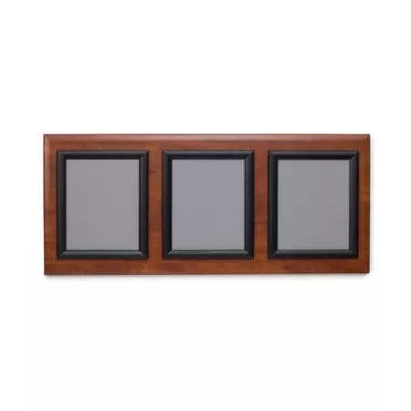 Market Lab Inc BOARD, MESSAGE TRIPLE FRAME CHERRY WOOD - M-1129263-3506 | Each