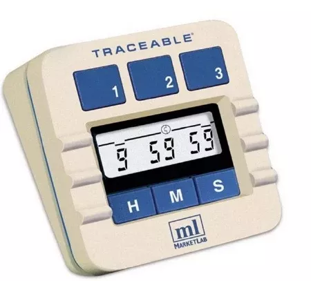Market Lab Inc Electronic Alarm Timer 3 Line Alarm 10 Hours - M-908555-3233 | Each