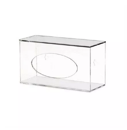 Market Lab Inc Glove Box Holder Side-Loading Wall Mounted 1-Box Capacity Clear 4.125 X 5.5 X 10.125 Inch Acrylic - M-887926-4416 | Each