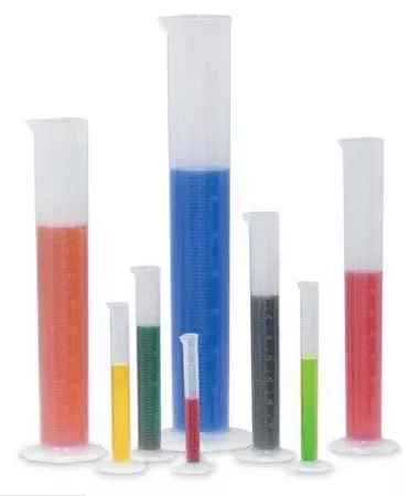 Market Lab Inc Graduated Cylinder Hexagonal Base Polypropylene 500 mL (16 oz.) - M-945304-3561 | Each